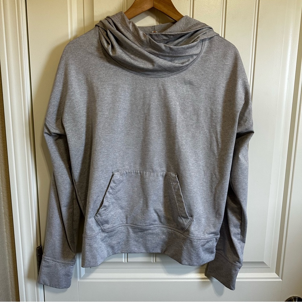 Lucy women’s hoodie medium gray - Picture 2 of 7